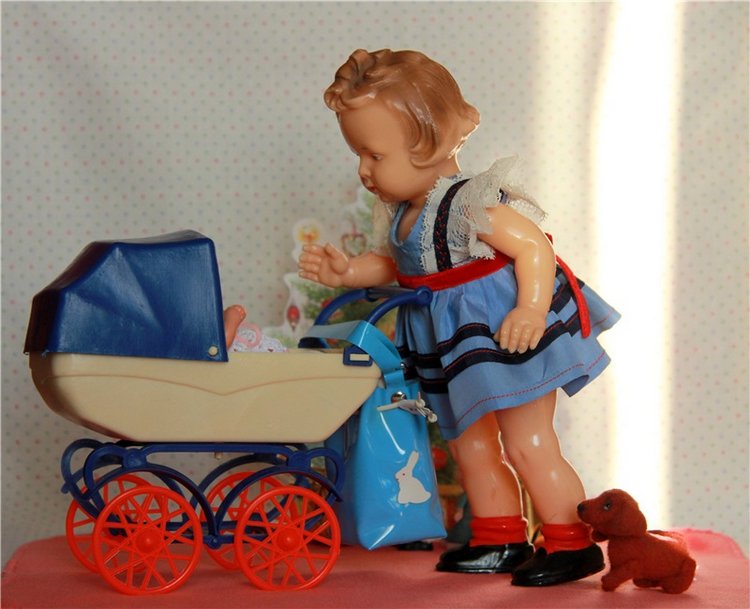 Сестрёнки — Винтажные куклы ГДР (Немки): Бигги