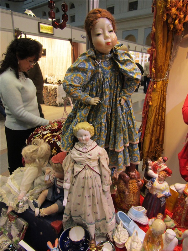 "Искусство куклы" в "Гостином дворе". Декабрь 2016. Фотообзор. Винтаж. "Все из СССР" (фото 3)
