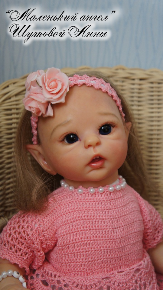 Цветочные эльфы. Кукла-реборн Шутовой Анны (фото 8)