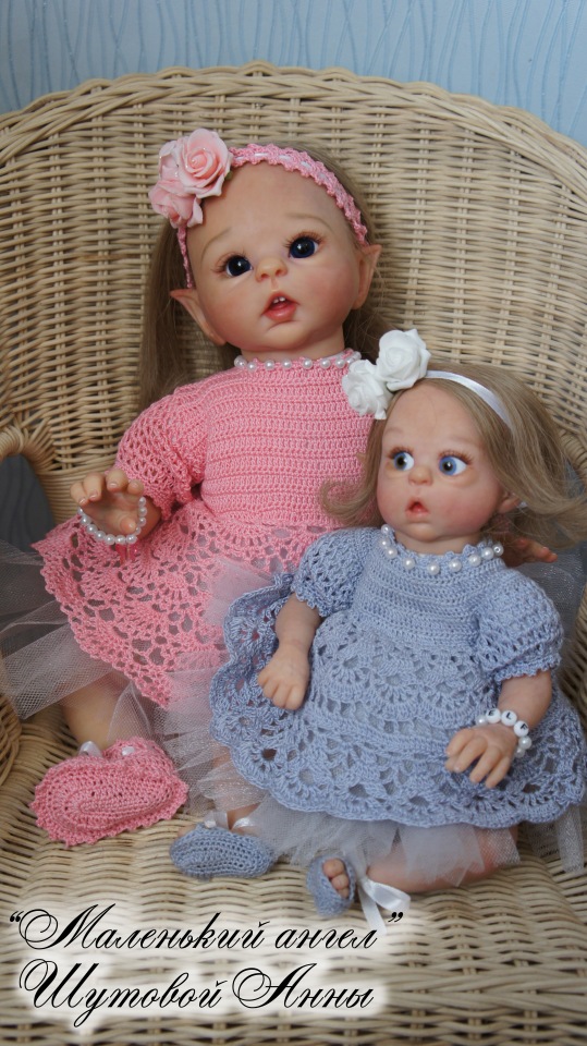 Цветочные эльфы. Кукла-реборн Шутовой Анны