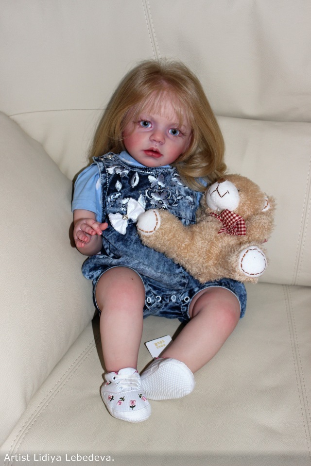 Кукла реборн Алиса, молд Изабелла (фото 3)