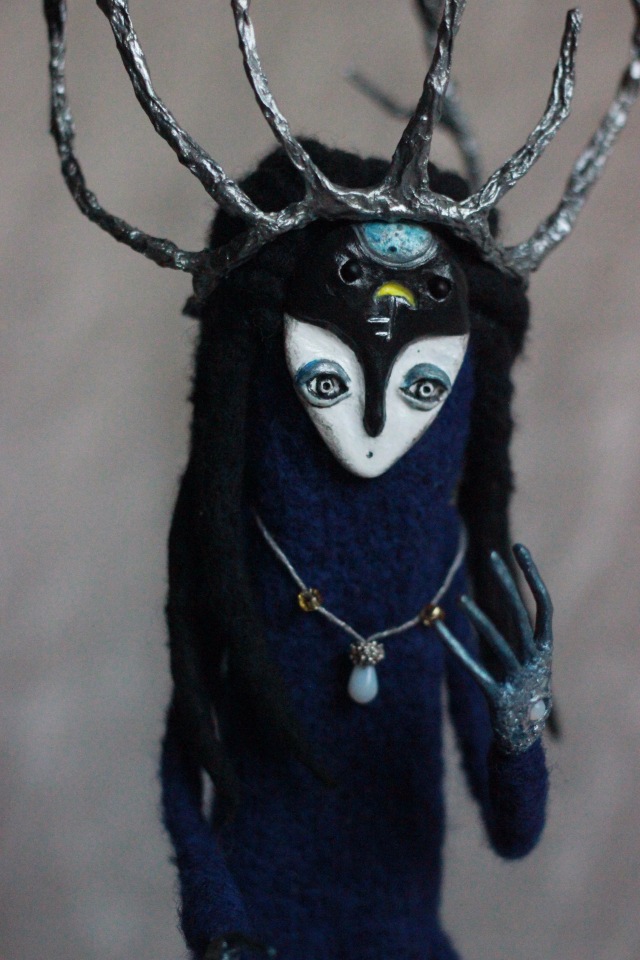 Jomei - Несущий свет — Авторские куклы из шерсти (валяние): сухое (фото 2)