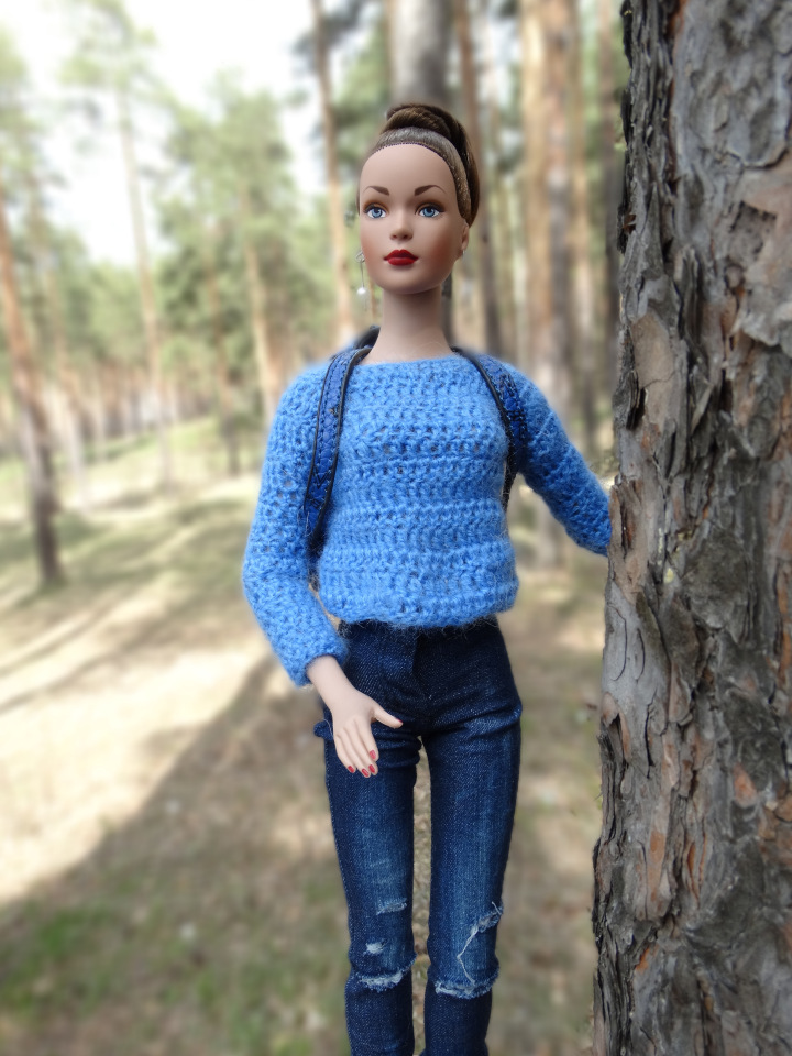 Tonner dolls. Тоннерки на природе