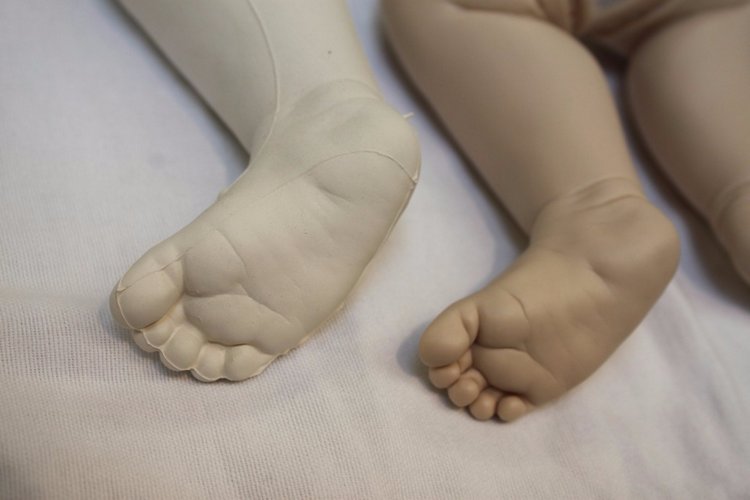 Процесс создания фарфоровых кукол - Джинн Гросс (Jeanne Gross). Часть первая - младенцы (фото 5)