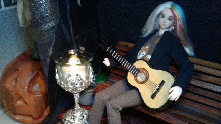 Мой кукольный Хэллоуин 2017