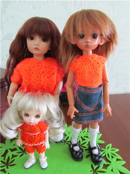 Оранжевое утро — Одежда и обувь для кукол BJD (БЖД): 1/3