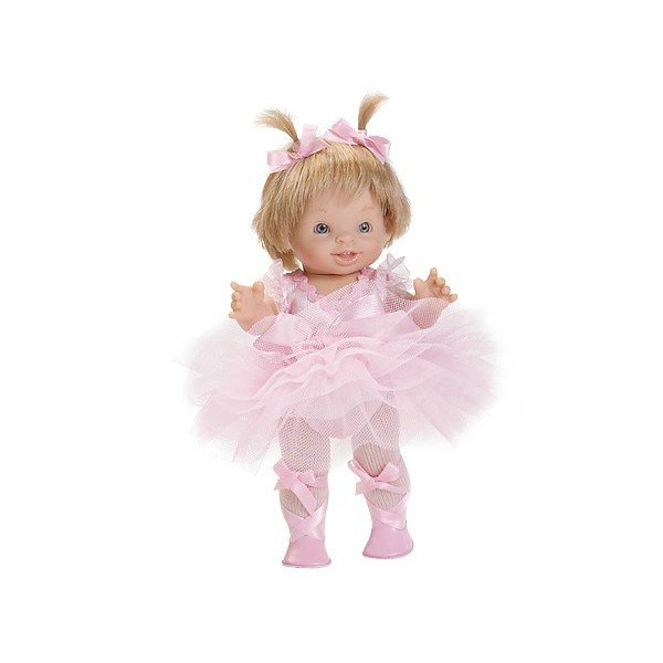 Голубая танцовщица или Магия балета. Фарфоровая коллекционная кукла от Донны Руберт