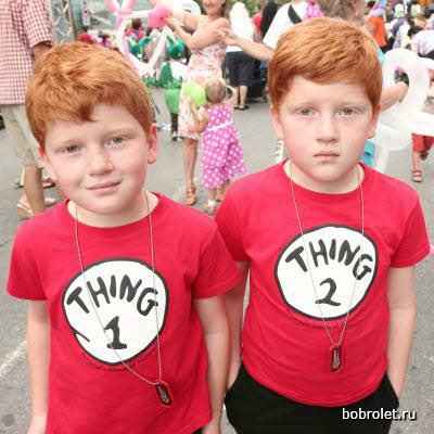 "Но как же вы могли так раздвоиться? Две половинки яблока различней." Близнецы от Кристин Оранж (фото 5)