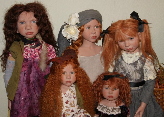 Рыжики Звергназе. Коллекционные куклы