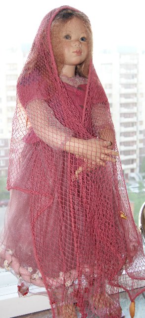 TIPPI - краса... русая коса, русалка из серии Atlantis от Annete Himstedt