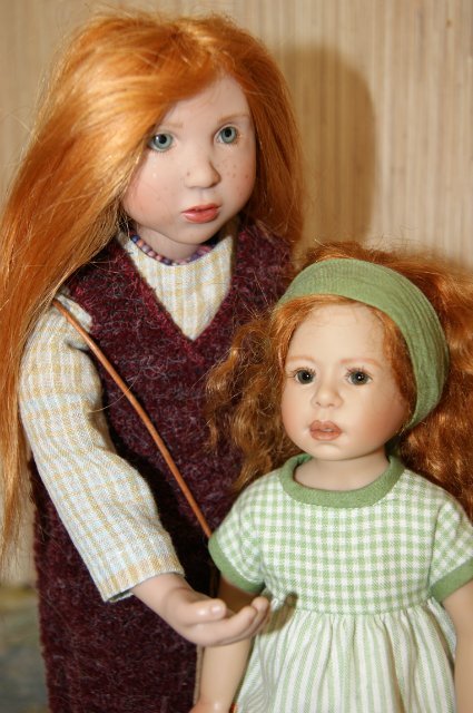 Коллекционная кукла Amelie - мое рыжее облачко