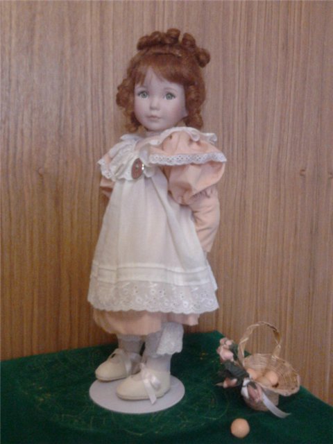 Эмили и девочка с персиками от Дианы Эффнер