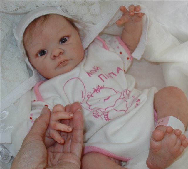 Мамина радость. Кукла Реборн из молда Джилл | Бэйбики Мамина радость. Кукла Реборн из молда Джилл (фото 7)