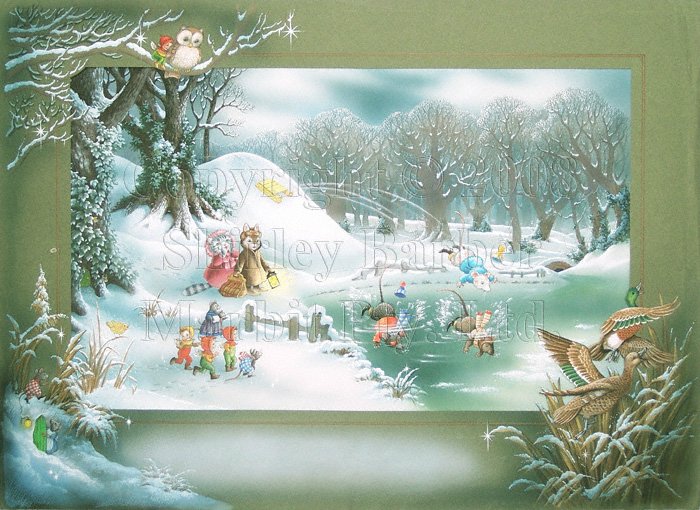 Мир эльфов и фей от Ширли Барбер (SHIRLEY BARBER)