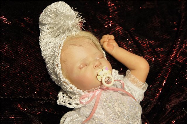 Мой первый возрождённый реборн - Кристалинка (фото 8)