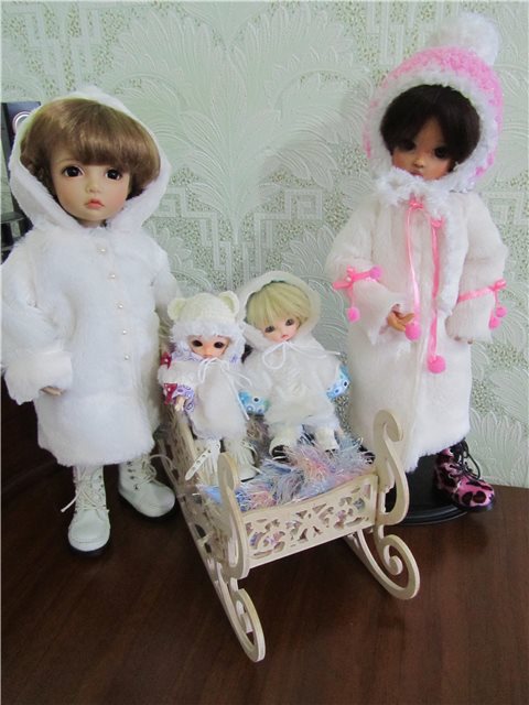 Зима уходить не спешила — Куклы Dollzone (Доллзон): BJD (БЖД)
