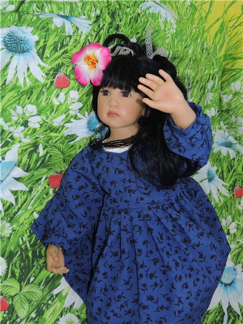 Мечты о лете)) Летняя фотосессия в зимний день и моя кареглазая модель. кукла Элизы Глазгольд (фото 8)