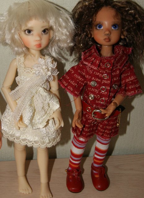 Мои малышки тиники - загорелые и беляночки от Kaye Wiggs и Sofi Lou