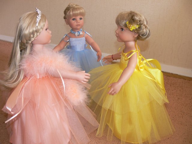 Три милых феечки Gotz — Одежда и обувь для кукол своими руками: фото