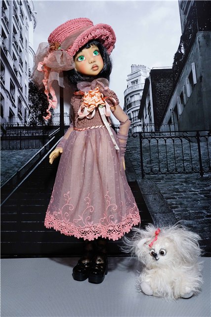 "Мы с Тамарой ходим парой, мы на бал идем с Тамарой ...". Куклы Кайе Виггз (фото 4)