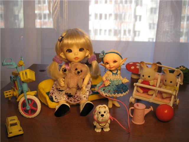 Поделки для дачи. Куклы БЖД - Пукифи Анте и реалпуки Пупу