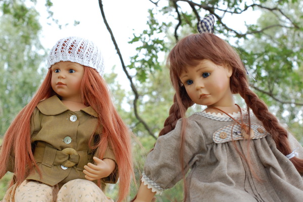 Куклы Bettina Feigenspan-Hirsch или большая прогулка (фото 4)