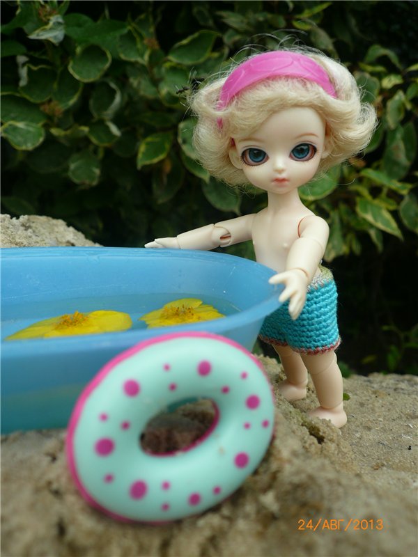 Летние забавы. БЖД куколка - Сосенка Пин