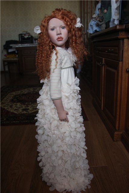 Красавица Elletra (весна 2013) и другие большие девочки Hedwiga и Geraldine (2012). Zwergnase