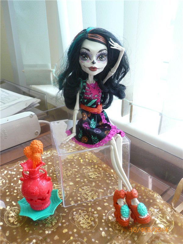 Skelita Calaveras наша новая монстряшка Monster High