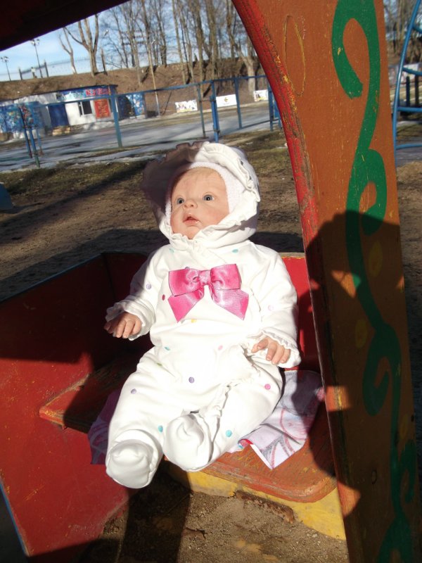 Весенняя прогулка — Куклы Реборн (Reborn): домашние фото (фото 2)