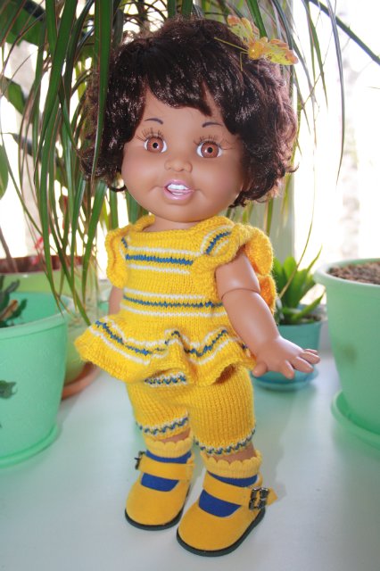 Яркие весенние полосочки для Galoob baby face (фото 6)