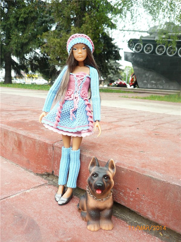 Лорик. Шарнирная кукла Полины Волошиной, Мукла (фото 7)