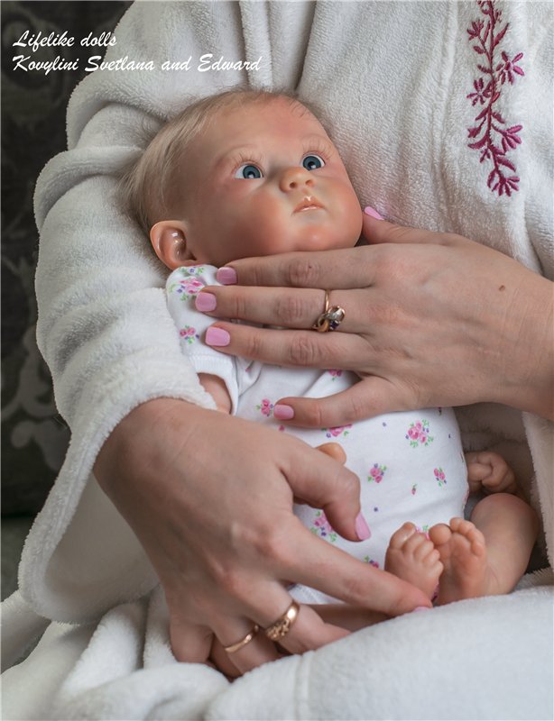 Маргаритка, кукла-реборн Ковылиных Светланы и Эдуарда