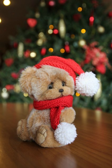 С Наступающим Новым Годом! Авторский мишка Лены Белобородовой (фото 3)