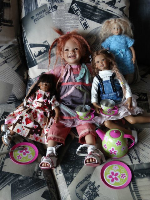 Что мне снег, что мне зной. Кукла Annette Himstedt (фото 10)