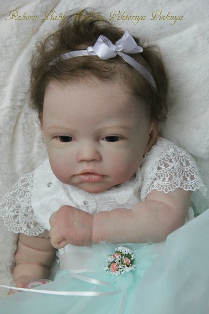 Кайли... Куколка реборн Виктории Вишни