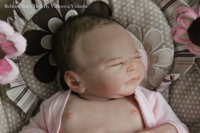 Наконец... представляю вам мою куколку... Реборн Виктории Вишни