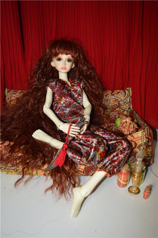 Красный пейсли | Бэйбики Красный пейсли — Одежда и обувь для кукол своими руками: фото