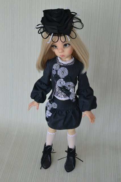 "Черно-белое" настроение. Модели Лайла и Иззи Kaye Wiggs (фото 9)