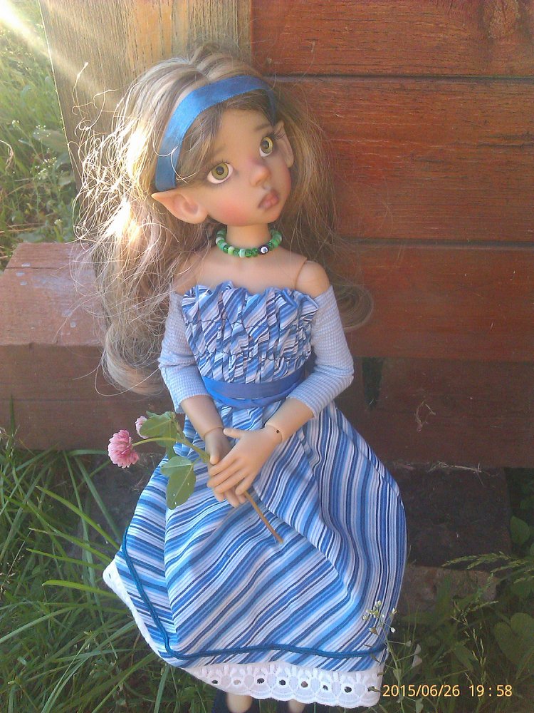 Дачные зарисовки — Куклы Kaye Wiggs (Кайе Виггс): авторские BJD (БЖД) (фото 3)