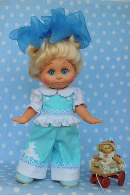 А у нас новый нарядик) — Куклы Galoob Baby Face (Фейсинки): винтаж 90