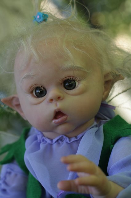 Офелька-стрекоза, куклёныш реборн Элины Кудрявцевой