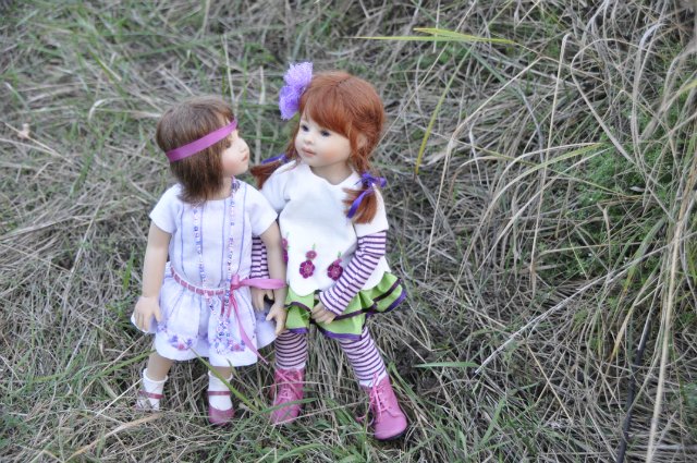 Плюшечки - ватрушечки. Куклы Heidi Plusczok (фото 4)