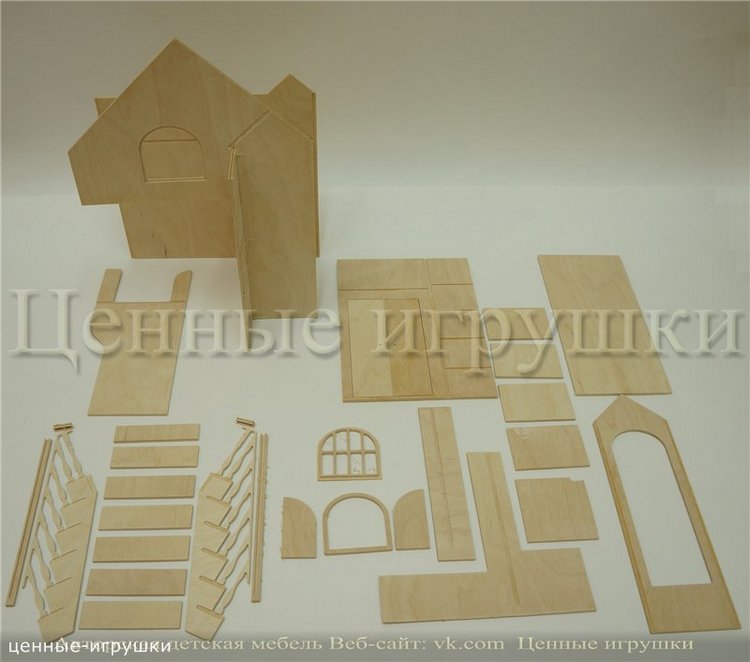 Собираем кровать-домик — Авторские игрушки из разных материалов: синельная проволока (фото 6)