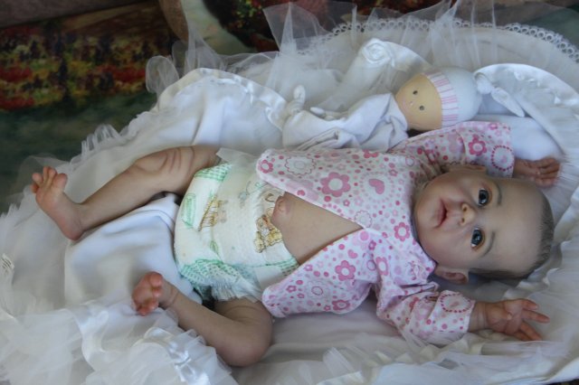 Виктория кукла-реборн Элины Кудрявцевой