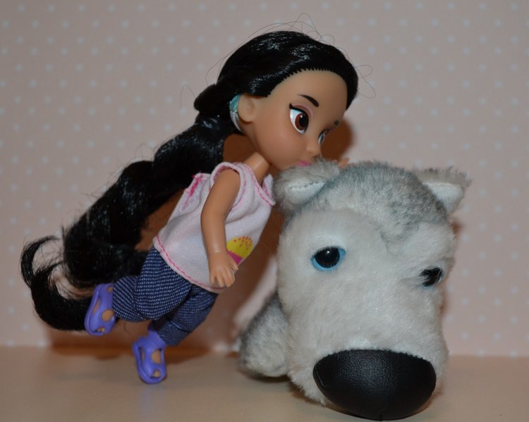 Мини дисней аниматорс Жасмин - игры перед сном