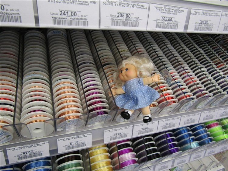 Мы с капусткой не грустили - хобби-маркет посетили