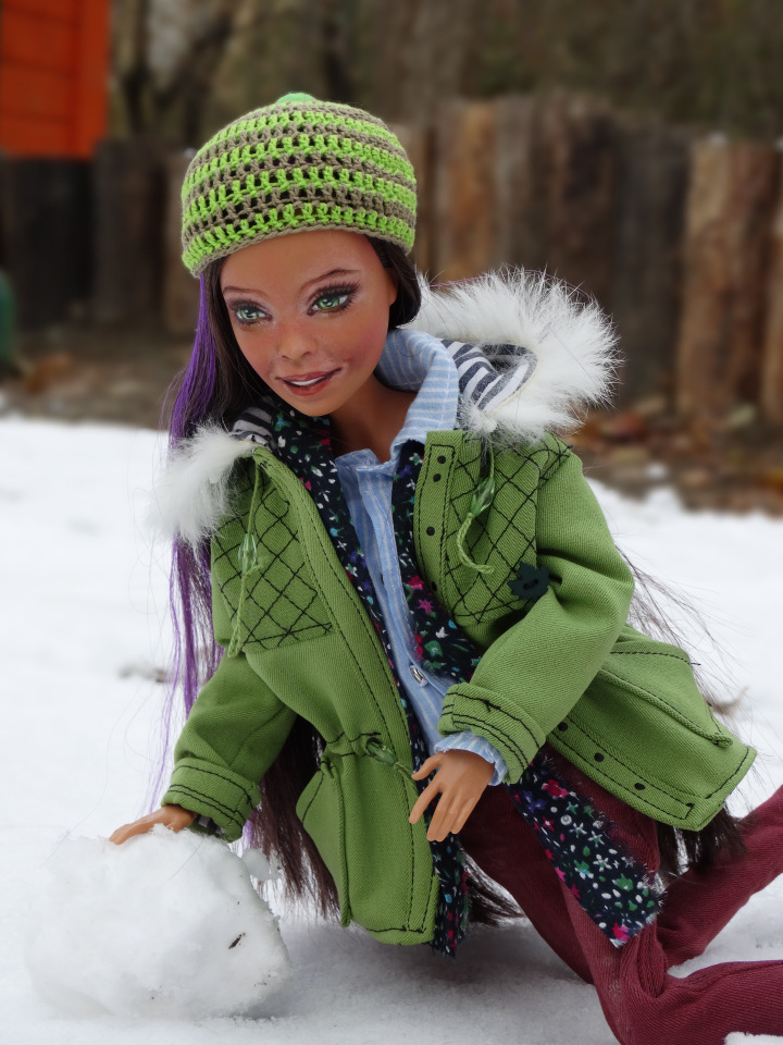 Первый снег | Бэйбики Первый снег — ООАК и кастом Барби (Barbie): репейнт