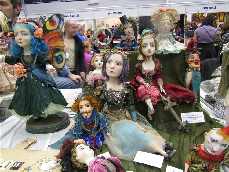 Колдовать - разрешено! Тишинка 2016. Воспоминания о выставке. Салон кукол. Фотообзор
