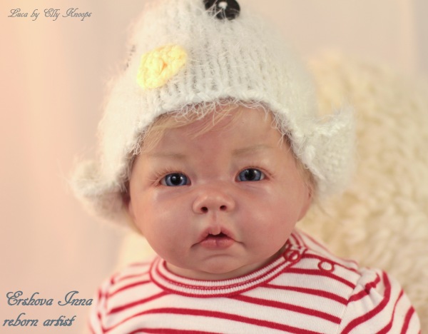 Лука, кукла реборн Инны Ершовой, молд реборн Luca by Elly Knoops (фото 8)